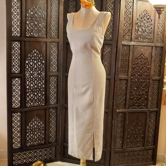 Vintage Pencil dress crossing back straps - Picture 2 of 16